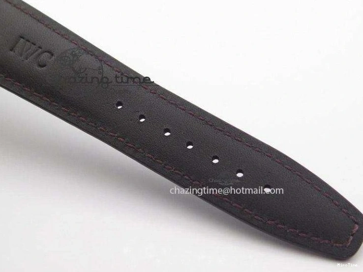 MIROTIME 0303 Affordable Ingeniuer St.Laurens SS Brown Dial MK 1:1 Best Edition On Black Leather Strap A 7365